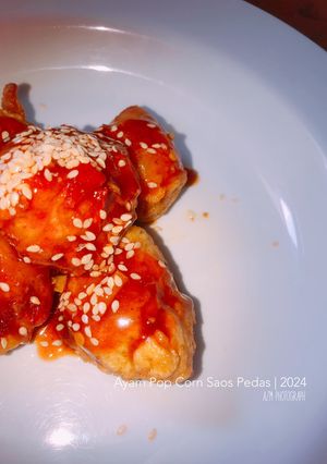 Foto resep Chicken Pop Corn Saos Pedas