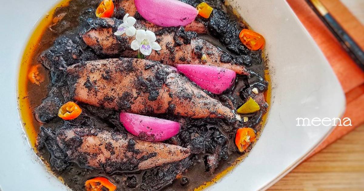 Resep Cumi Masak Hitam Oleh Mena Andriana Cookpad