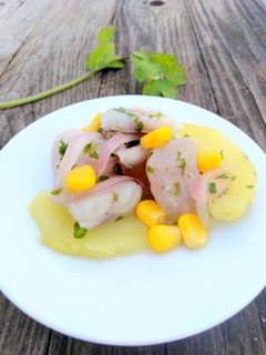 Una foto de Ceviche leche de tigre