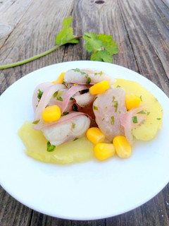 Una foto de Ceviche leche de tigre