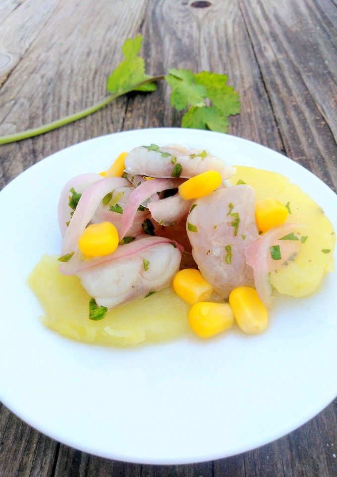 Una foto de Ceviche leche de tigre