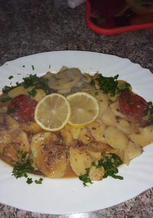 صورة لوصفة بطاطا في الفرن 😋😋