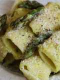 Paccheri asparagi e pecorino