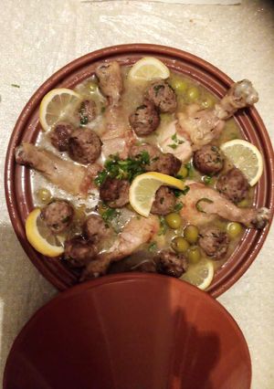 صورة لوصفة طاجين زيتون