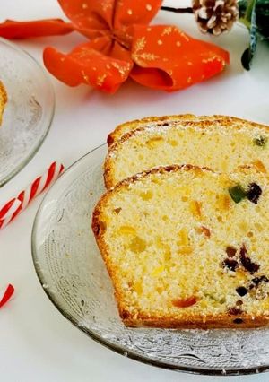 Karácsonyi püspök (gyümölcs) kenyér recept fotója
