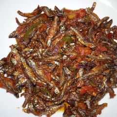 A picture of Fried Omena.