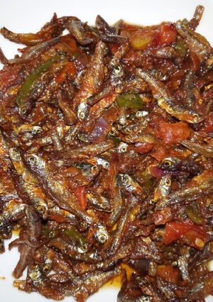 A picture of Fried Omena.
