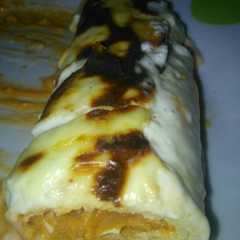 Una foto de Creps canelones de atún y huevo cocido