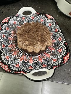 صورة لوصفة كيك الشوكولاته بالكريمة (صحي)