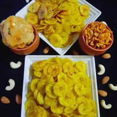 Nendran chips A picture of Nendran chips.