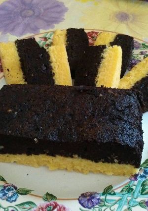 Foto resep Bronies kukus coklat keju