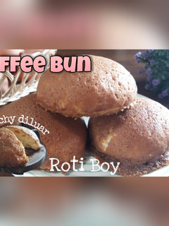 Foto resep Coffee bun || Roti Boy kaya di mall mall