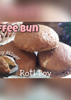 Foto resep Coffee bun || Roti Boy kaya di mall mall