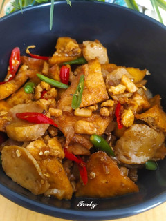 Foto resep Tumis Tahu Baso Jamur (Ayam Cincang)