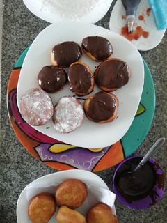 Una foto de Donas caseras