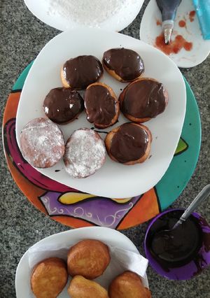 Una foto de Donas caseras