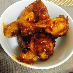 A picture of Sweet chilli Marinade on chicken.
