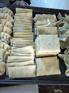 Foto resep Gyoza halal version dan pangsit rebus