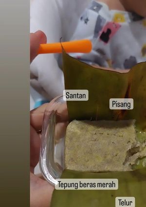 Foto resep MPASI Pisang Telur Santan Tepung Beras