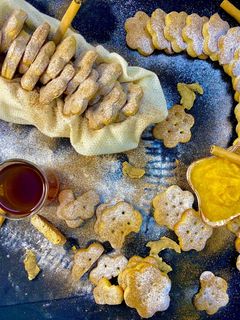 صورة لوصفة بسكويت اليقطين العسلي 🍪🎃🍯