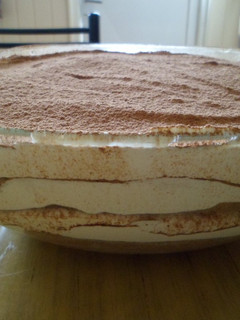 Una foto de Tiramisú sin huevos