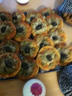 Una foto de Mini pizzas