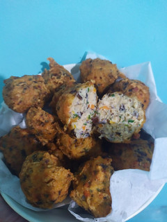Foto resep Bakso lo hoa versi goreng