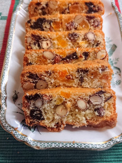 Svéd 🇸🇪 Karácsonyi gyümölcskenyér "Fruktkaka" recept fotója