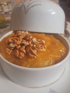 عکسی از دستور مربای زرد آلو