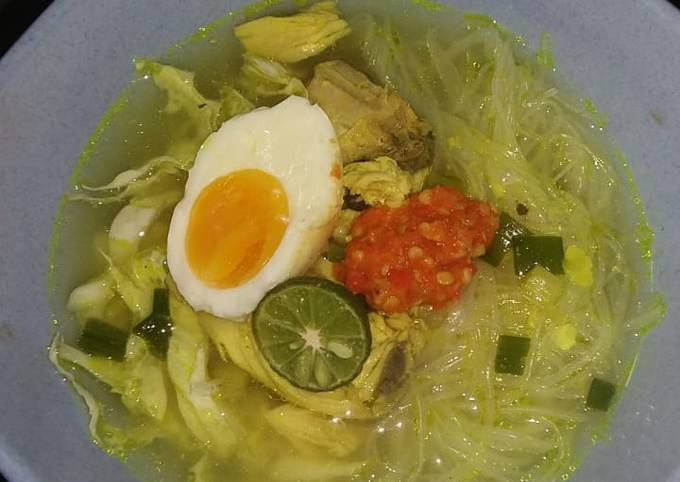 Ini dia! Cara  buat Soto Lamongan Sederhana yang spesial