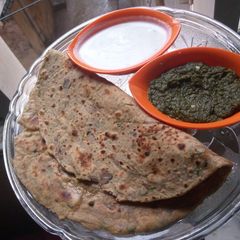A picture of Besan ki Roti/ Missi Roti.