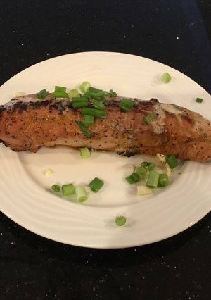 A picture of Grilled Buffalo Pork Tenderloin.