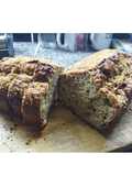 Budín integral de banana y chocolate sin azúcar