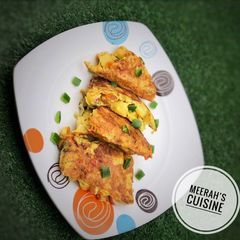 A picture of Potatoes Omelette.