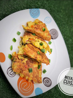 A picture of Potatoes Omelette.