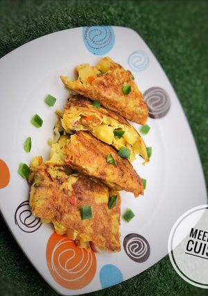 A picture of Potatoes Omelette.