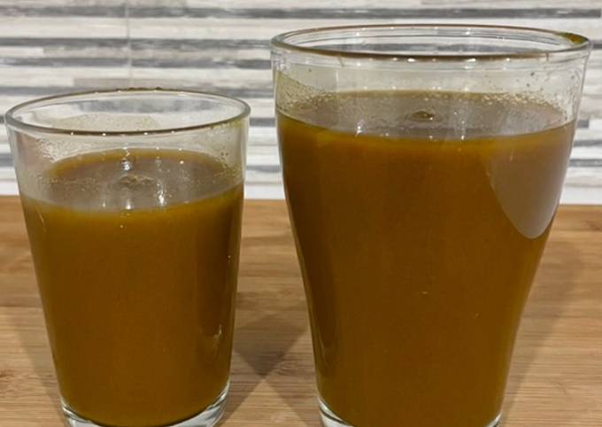 Yuk intip, Resep membuat Jamu kunyit asam dengan kunyit bubuk yang sedap
