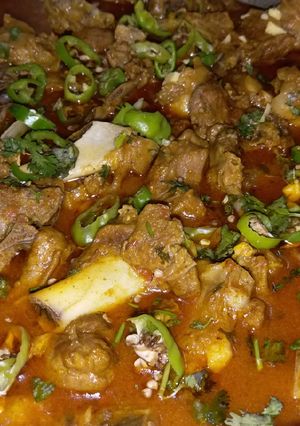 A picture of Special Degi mutton.