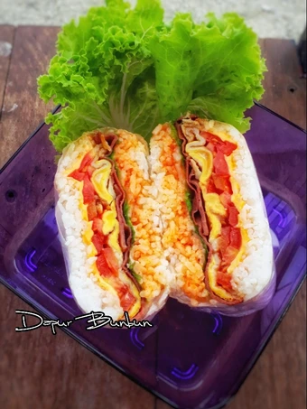 Langkah Gampang Membikin Resep  Simply Onigirazu yang Lezat, Enak Banget