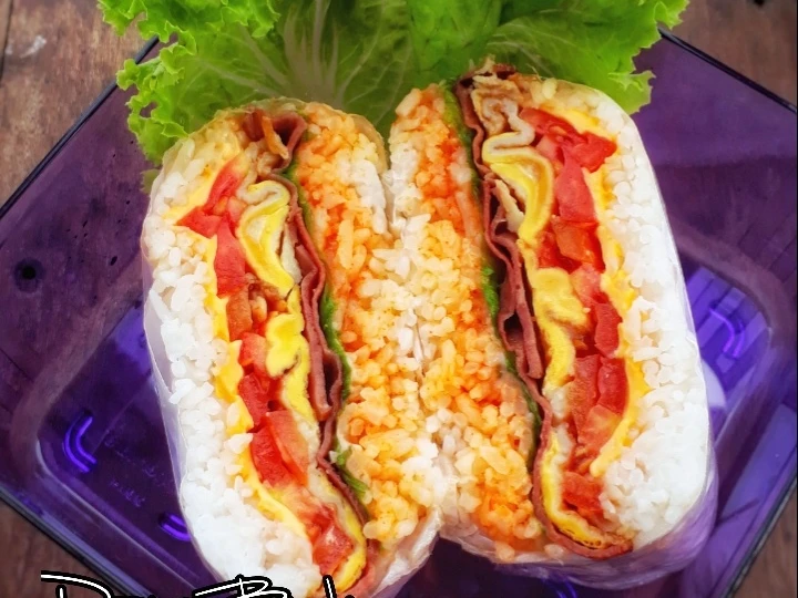 Langkah Gampang Membikin Resep  Simply Onigirazu yang Lezat, Enak Banget