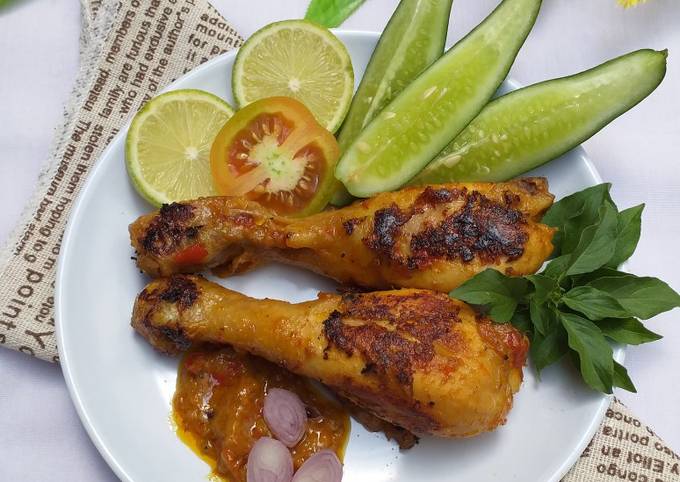 Resep 15.95 Ayam bakar iloni khas gorontalo, Bisa Manjain Lidah