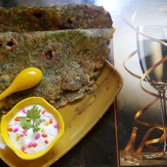 A picture of Akki roti.