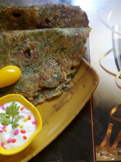 A picture of Akki roti.