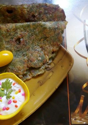 A picture of Akki roti.