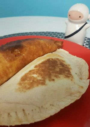 Una foto de Empanada de pollo y verduras en 15 minutos
