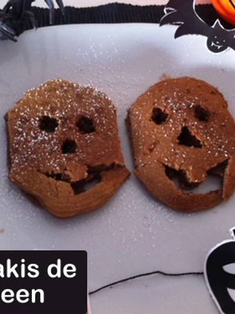 Manera fácil Hacer Tortitas (dorayakis) para Halloween  que Delicioso