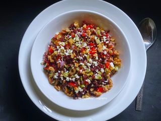 Italian Salad with Black Rice