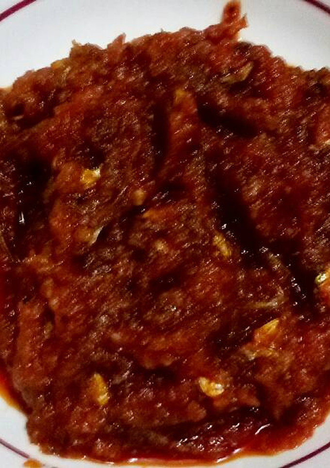 Foto resep Sambal Bajak Teri