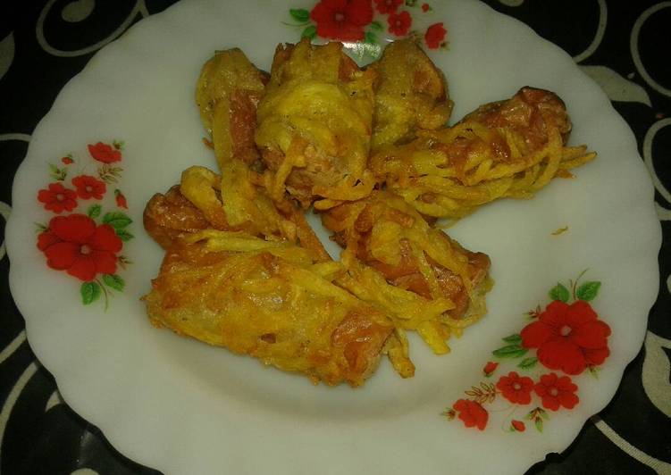 Sosis goreng kentang