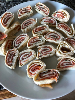 Une photo de Wrap saumon fumé